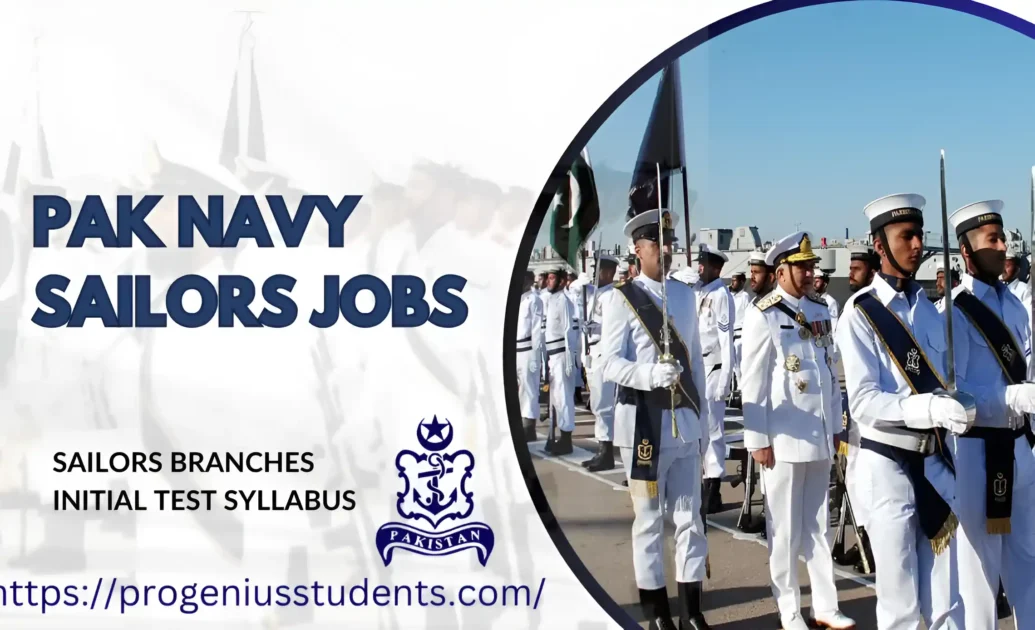 Pak Navy Sailors Jobs