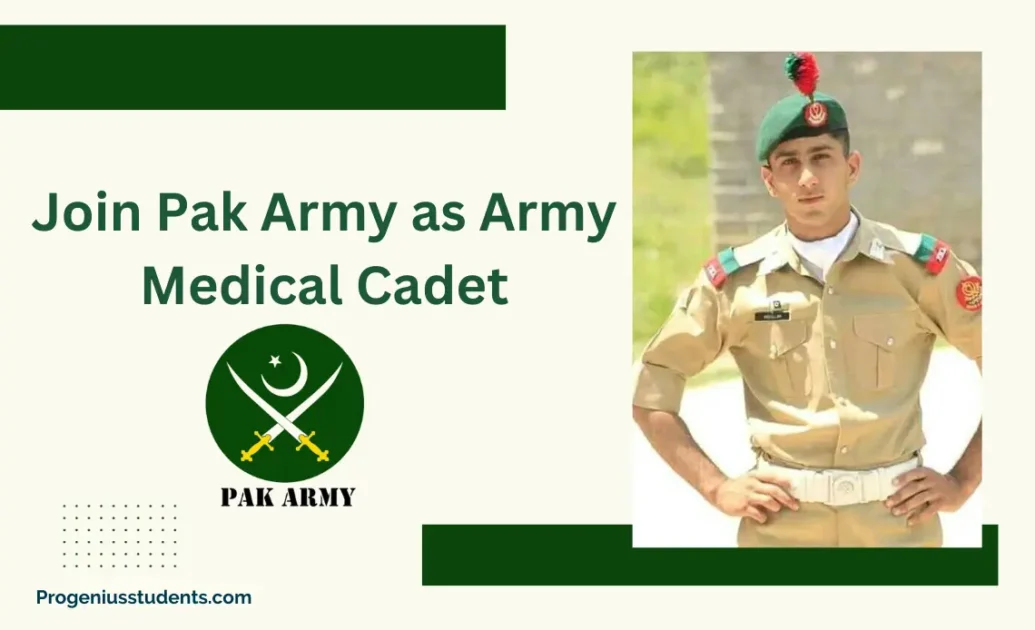 Join Pak Army as Army Medical Cadet