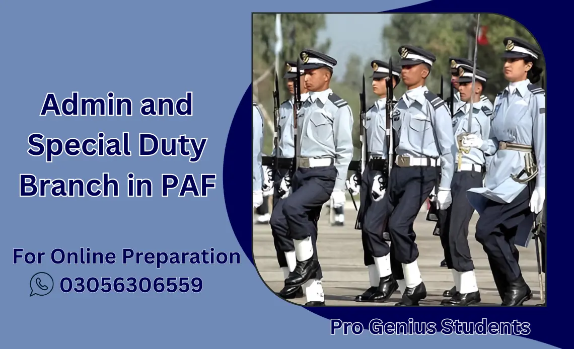 Admin and Special Duty Branch in PAF