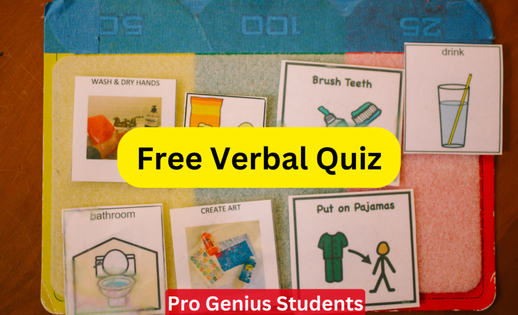 Free Verbal Test PGS Academy