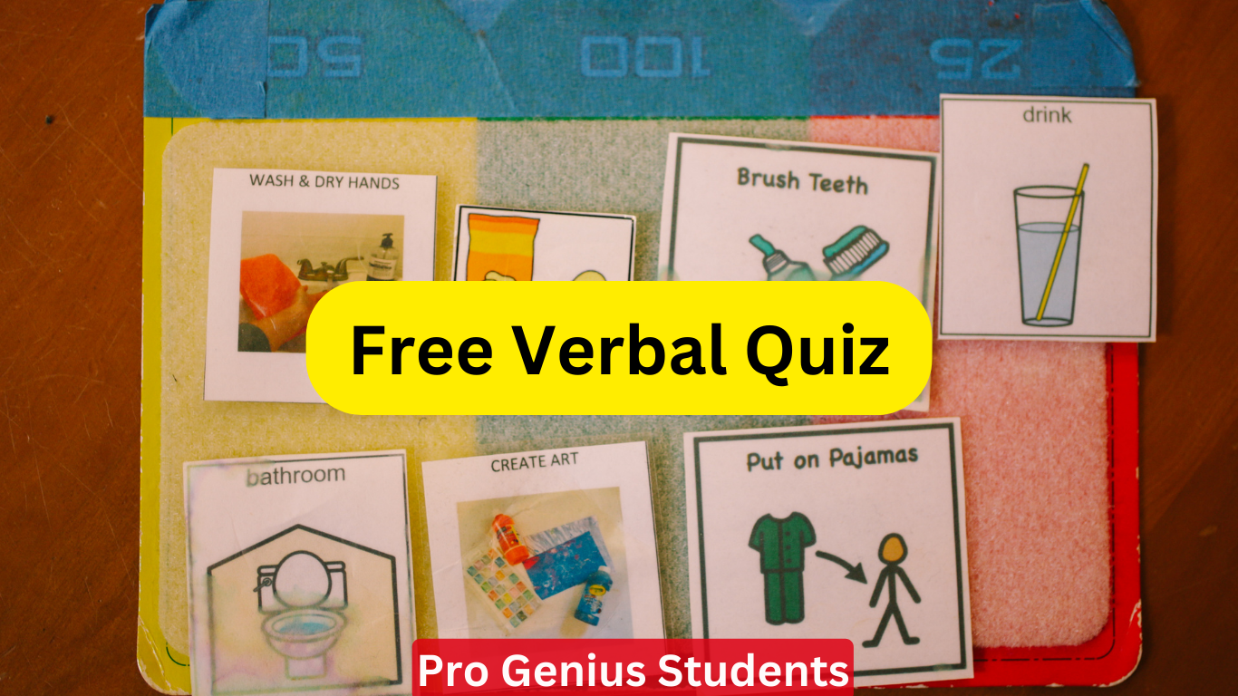 Free Verbal Test PGS Academy