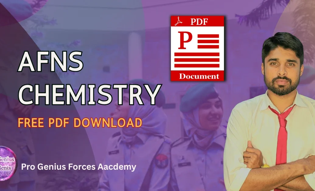 Chemistry MCQs – AFNS PDF DOWNLOAD
